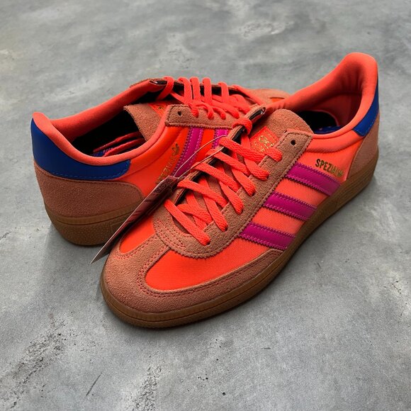 adidas Originals Shoes - Adidas Originals Handball Spezial Wmn's Solar Orange Pink JH5659 - New